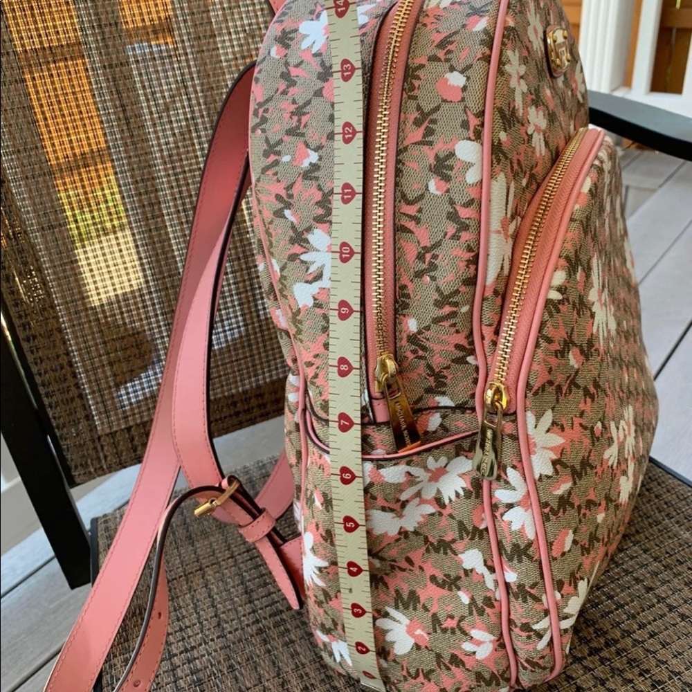MK Floral Backpack